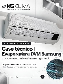 Registro técnico de evaporadora Samsung DVM